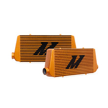 Load image into Gallery viewer, Universal-Gold-R-Line-Intercooler-Overall-Size-31X12x4-Core-Size-24X12x4-Inlet--Outlet
