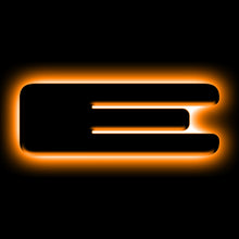 Load image into Gallery viewer, Universal-Illuminated-Led-Letter-Badges---Matte-Black-Surface-Finish---E