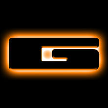 Load image into Gallery viewer, Universal-Illuminated-Led-Letter-Badges---Matte-Black-Surface-Finish---G