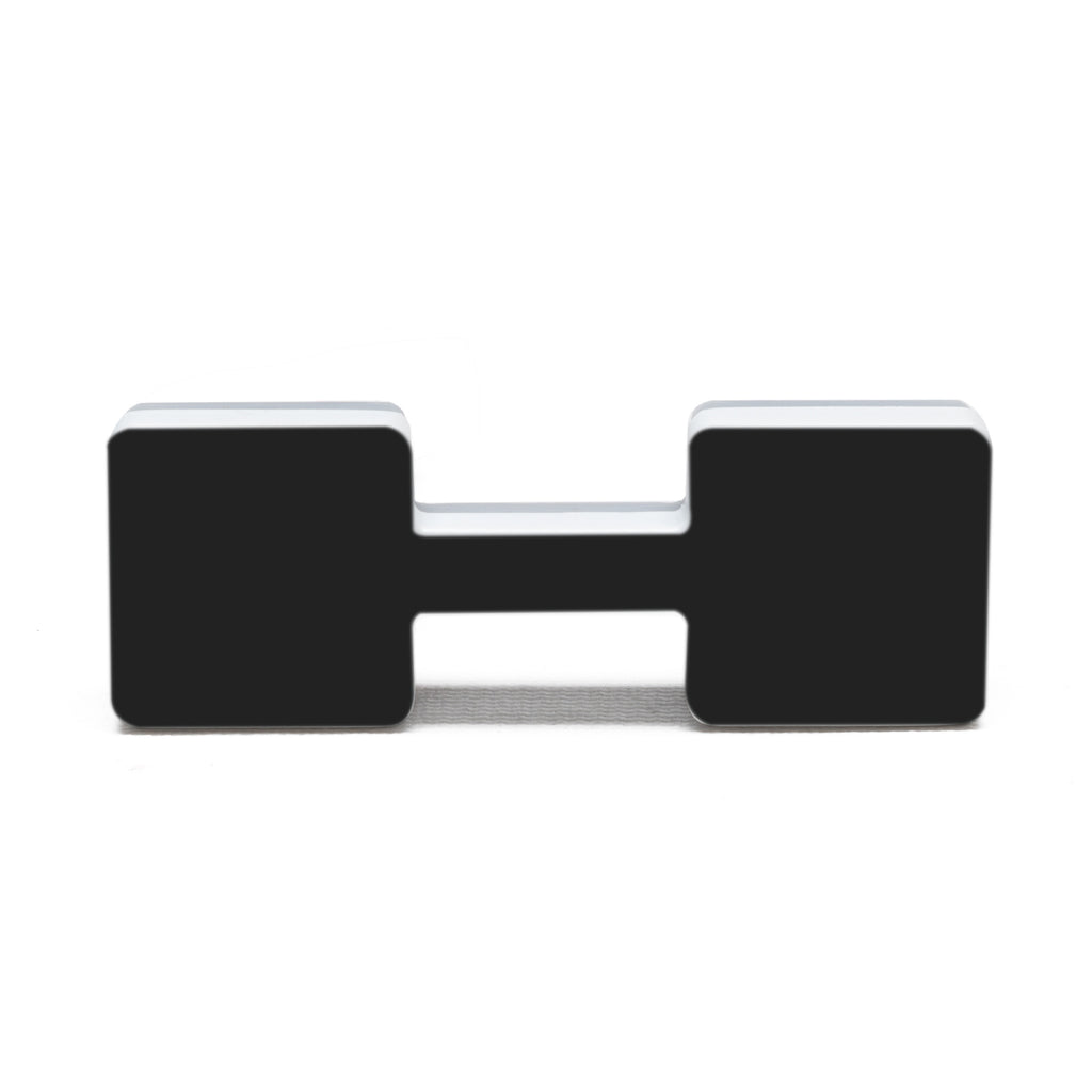Universal-Illuminated-Led-Letter-Badges---Matte-Black-Surface-Finish---H