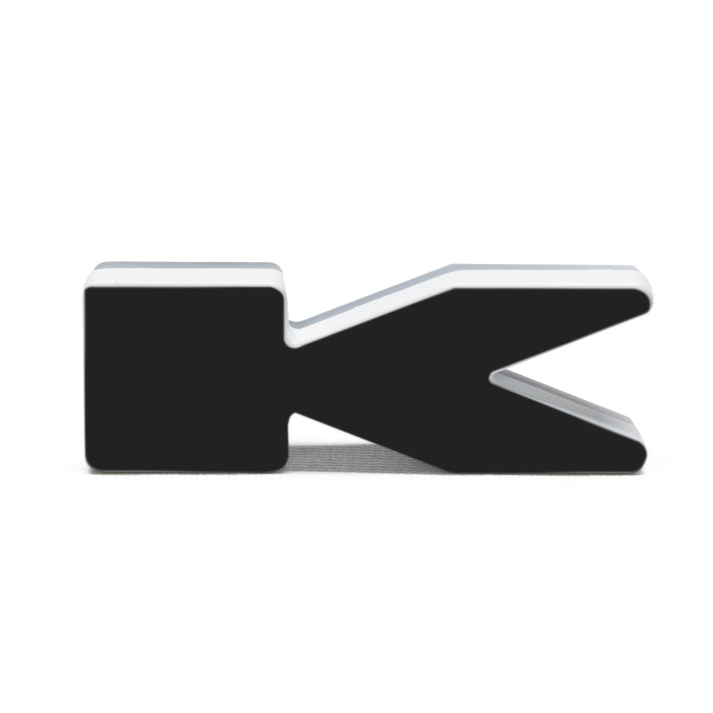 Universal-Illuminated-Led-Letter-Badges---Matte-Black-Surface-Finish---K