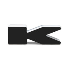 Load image into Gallery viewer, Universal-Illuminated-Led-Letter-Badges---Matte-Black-Surface-Finish---K