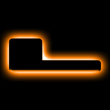 Load image into Gallery viewer, Universal-Illuminated-Led-Letter-Badges---Matte-Black-Surface-Finish---L