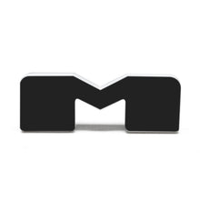 Load image into Gallery viewer, Universal-Illuminated-Led-Letter-Badges---Matte-Black-Surface-Finish---M