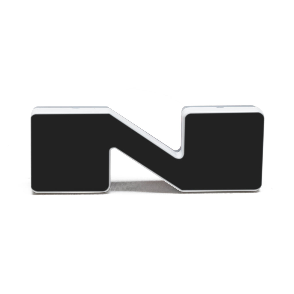 Universal-Illuminated-Led-Letter-Badges---Matte-Black-Surface-Finish---N