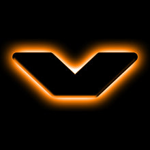 Load image into Gallery viewer, Universal-Illuminated-Led-Letter-Badges---Matte-Black-Surface-Finish---V