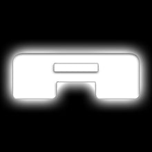 Load image into Gallery viewer, Universal-Illuminated-Led-Letter-Badges---Matte-White-Surface-Finish---A