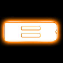 Load image into Gallery viewer, Universal-Illuminated-Led-Letter-Badges---Matte-White-Surface-Finish---B