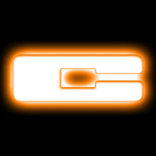 Load image into Gallery viewer, Universal-Illuminated-Led-Letter-Badges---Matte-White-Surface-Finish---C