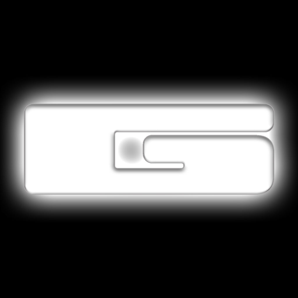 Universal-Illuminated-Led-Letter-Badges---Matte-White-Surface-Finish---G