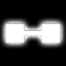 Load image into Gallery viewer, Universal-Illuminated-Led-Letter-Badges---Matte-White-Surface-Finish---H