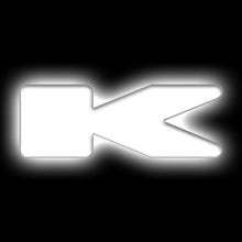 Load image into Gallery viewer, Universal-Illuminated-Led-Letter-Badges---Matte-White-Surface-Finish---K