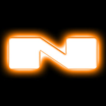 Load image into Gallery viewer, Universal-Illuminated-Led-Letter-Badges---Matte-White-Surface-Finish---N