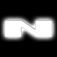Load image into Gallery viewer, Universal-Illuminated-Led-Letter-Badges---Matte-White-Surface-Finish---N
