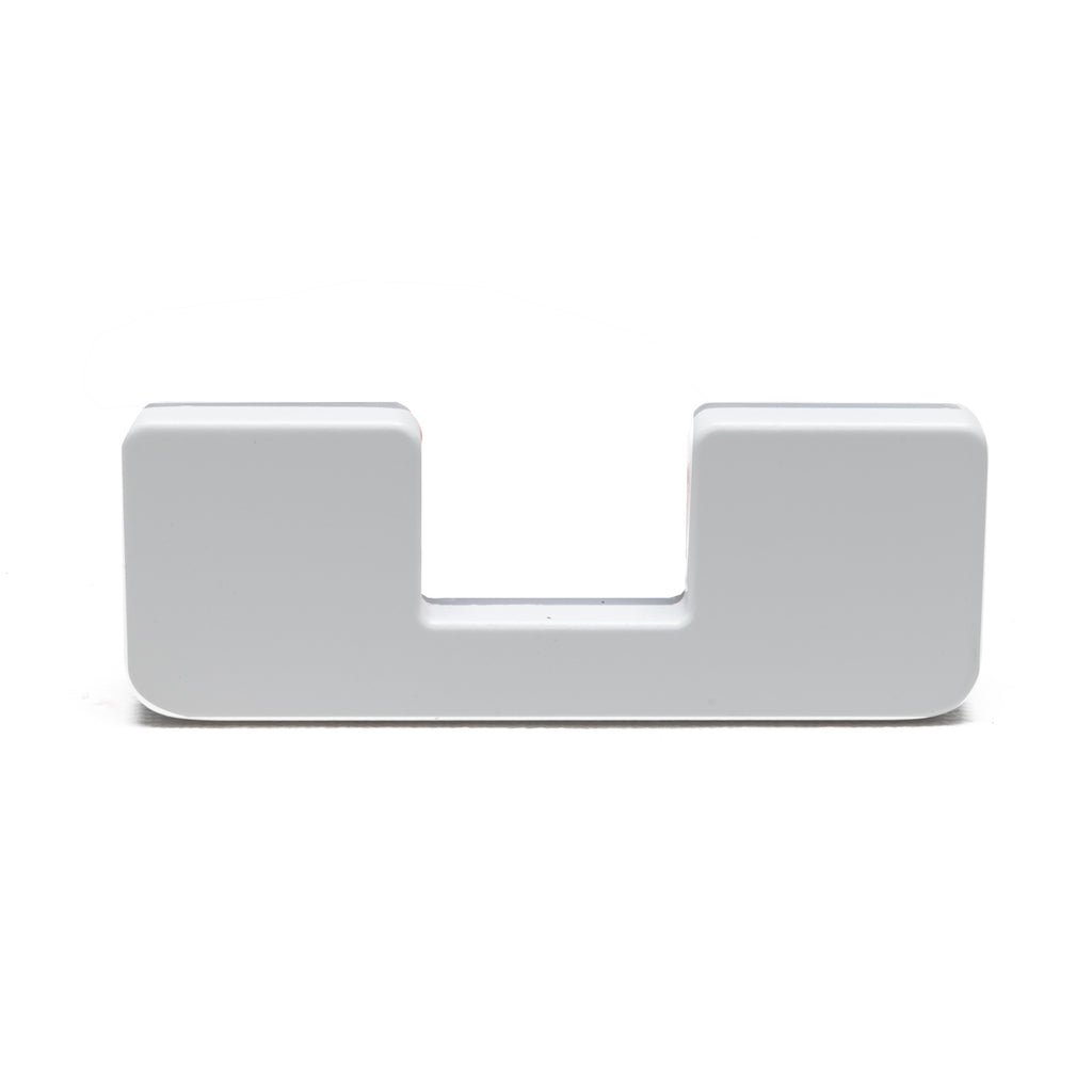 Universal-Illuminated-Led-Letter-Badges---Matte-White-Surface-Finish---U