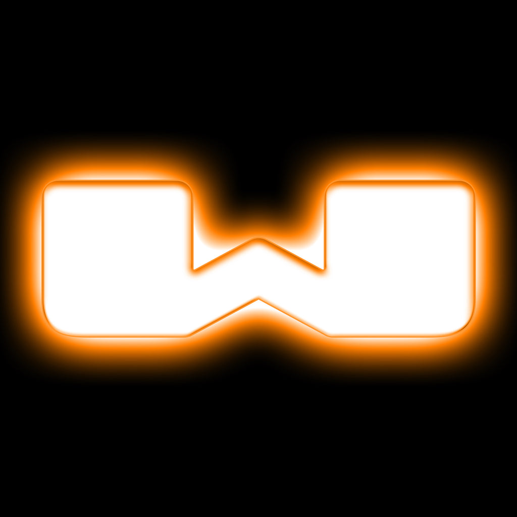 Universal-Illuminated-Led-Letter-Badges---Matte-White-Surface-Finish---W