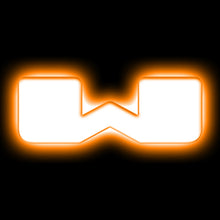 Load image into Gallery viewer, Universal-Illuminated-Led-Letter-Badges---Matte-White-Surface-Finish---W