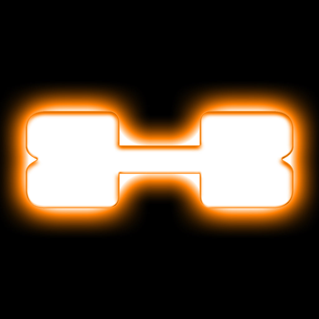 Universal-Illuminated-Led-Letter-Badges---Matte-White-Surface-Finish---X