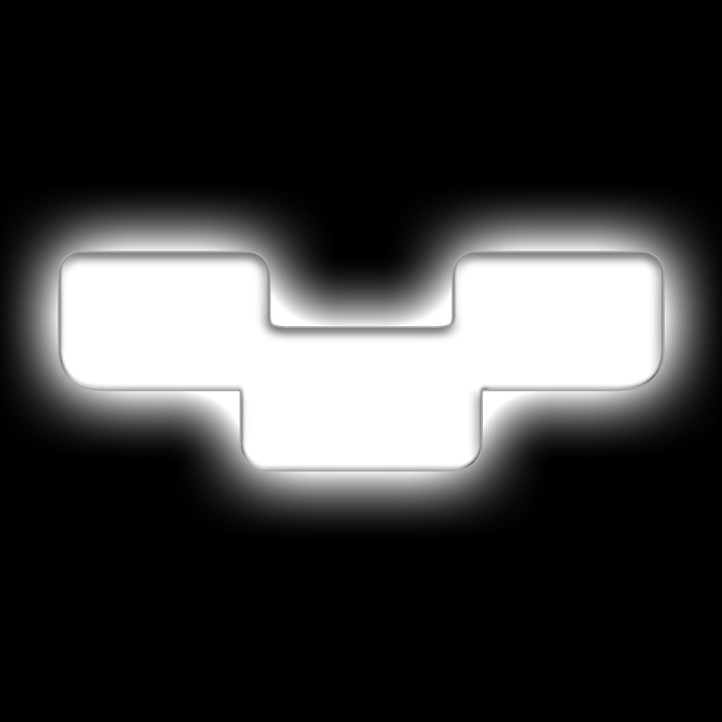 Universal-Illuminated-Led-Letter-Badges---Matte-White-Surface-Finish---Y