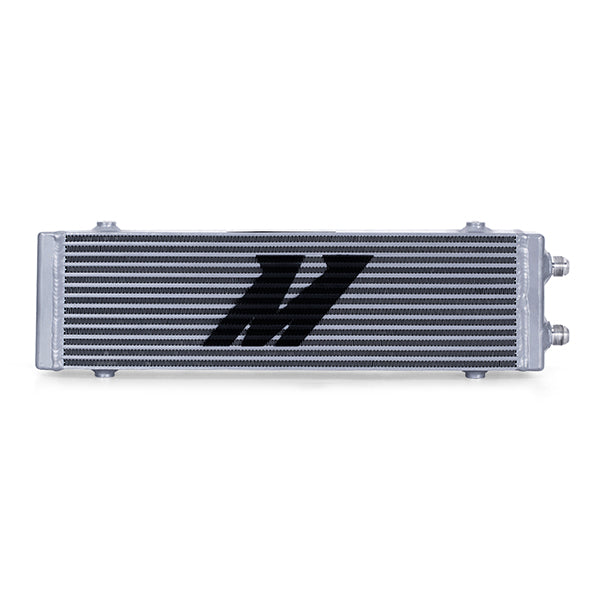 Universal-Large-Bar-And-Plate-Dual-Pass-Silver-Oil-Cooler