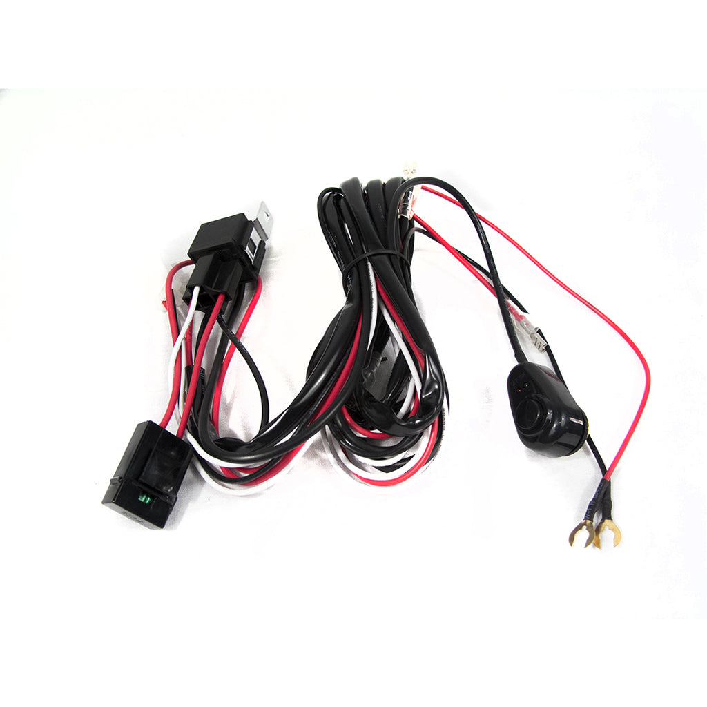 Universal-Led-Light-Bar-Harness-W-Switch-(For-Spots,-8-32In-Bars)-(2-Outputs)