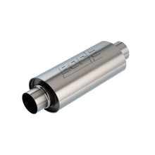 Load image into Gallery viewer, Universal-Muffler-5In.-X-6.25In.-X-13.5In.-Body-18.5In.-Oal-3In-I.D.-InOut-Brushed-T-304