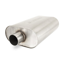 Load image into Gallery viewer, Universal-Muffler-With-2.5In-Center-InletOutlet---Brushed