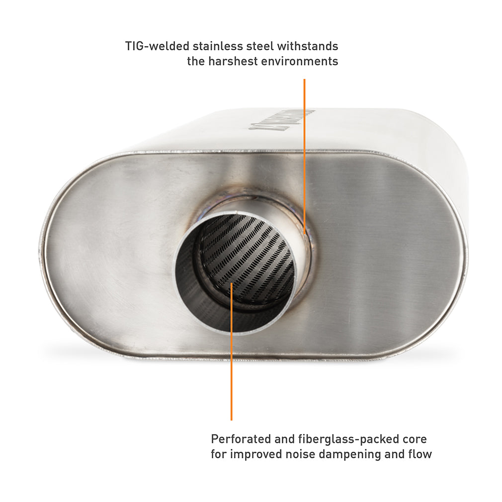 Universal-Muffler-With-2.5In-Center-InletOutlet---Brushed