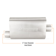 Load image into Gallery viewer, Universal-Muffler-With-3.0In-Offset-InletOutlet---Brushed