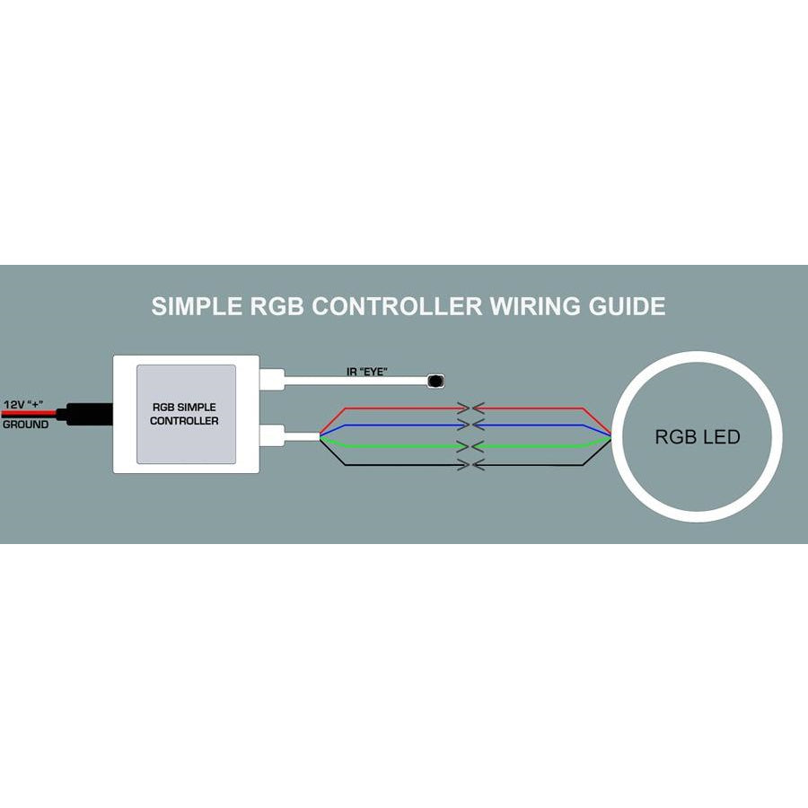 Universal-Oracle-12V-Simple-Led-Controller-W-Remote