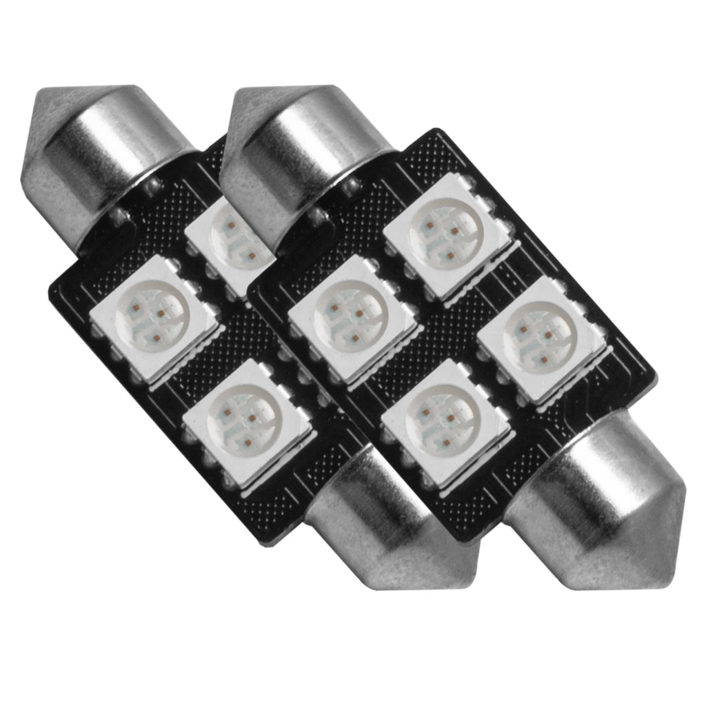 Universal-Oracle-37Mm-4-Led-3Chip-Festoon-Bulbs-Green