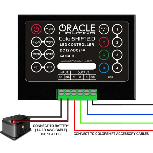 Universal-Oracle-Colorshift-2.0-Led-Controller
