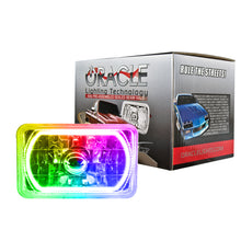 Load image into Gallery viewer, Universal-Oracle-Preinstalled-4X6in-Sealed-Beamcolorshift-Driver-Or-Passenger