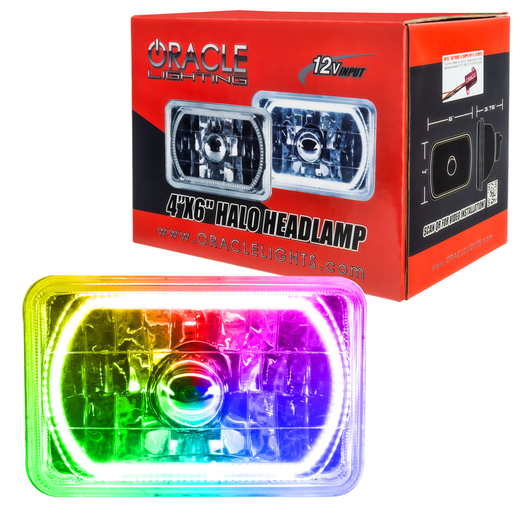 Universal-Oracle-Preinstalled-4X6in-Sealed-Beamcolorshift-Driver-Or-Passenger