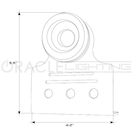 Universal-Oracle-Single-Trim-Tab-Led-Lights-Blue