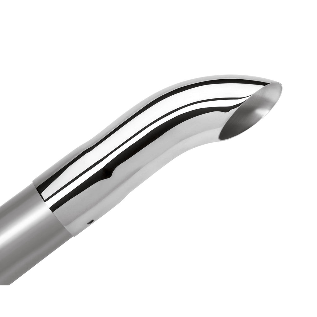 Universal-Polished-Tip-Single-Round-TurndownTurnout-(Inlet-2-14In.-Outlet-2-14In)