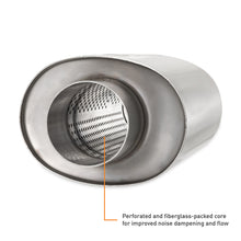 Load image into Gallery viewer, Universal-Resonator-With-3In-InletOutlet---Brushed
