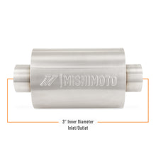 Load image into Gallery viewer, Universal-Resonator-With-3In-InletOutlet---Brushed