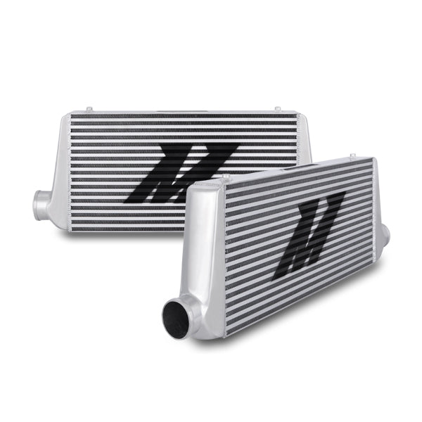 Universal-Silver-R-Line-Intercooler-Overall-Size-31X12x4-Core-Size-24X12x4-Inlet--Outle