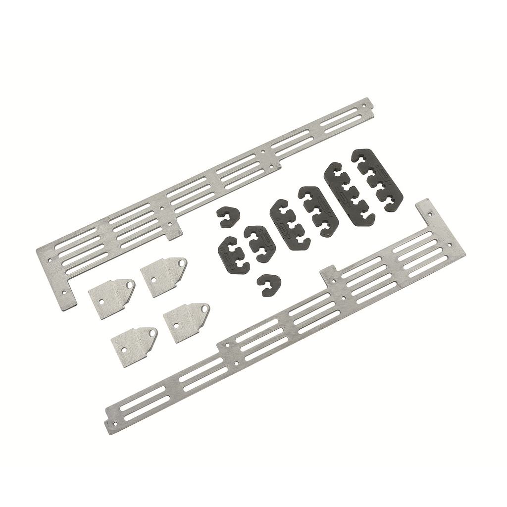 Universal-Spark-Plug-Wire-Divider-Set---Clear-Anodized