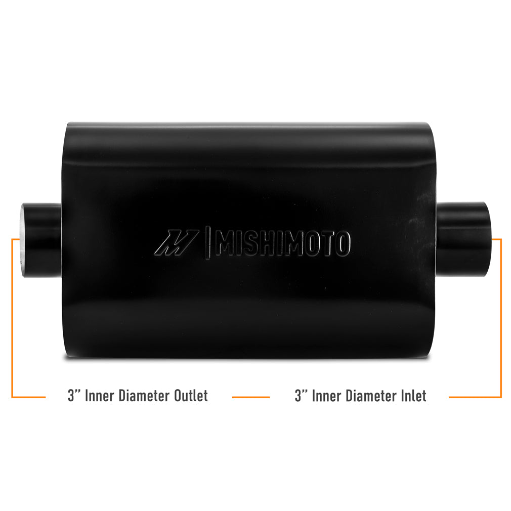 Universal-Stainless-Steel-Exhaust-Muffler,-3-Inch,-Angle-Tip,-Black