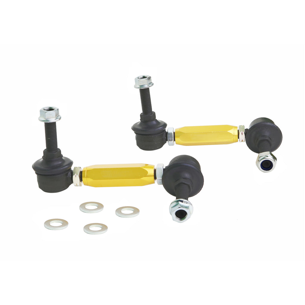 Universal-Swaybar-Link-Kit-Heavy-Duty-Adj-Steel-Ball-W-10Mm-Ball-Stud