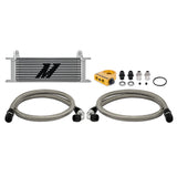 Mishimoto MMOC-U13TSL Universal Thermostatic Oil Cooler Kit, 13-Row, Silver