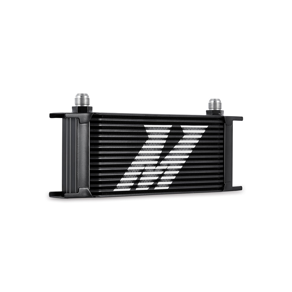 Universal-Thermostatic-Oil-Cooler-Kit-16-Row-Black