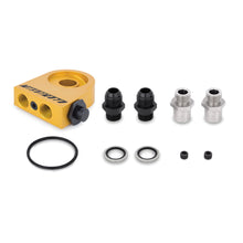 Load image into Gallery viewer, Universal-Thermostatic-Oil-Cooler-Kit-16-Row-Black