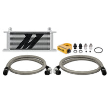 Load image into Gallery viewer, Universal-Thermostatic-Oil-Cooler-Kit-16-Row-Silver