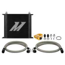 Load image into Gallery viewer, Universal-Thermostatic-Oil-Cooler-Kit-34-Row-Black