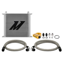 Load image into Gallery viewer, Universal-Thermostatic-Oil-Cooler-Kit-34-Row-Silver