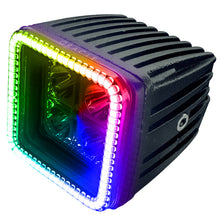 Load image into Gallery viewer, Universal-Universal-Oracle-Offroad-3In-20W-Square-Spotlight-With-Halocolorshif