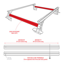 Load image into Gallery viewer, Universal-Xrs-37-34-Cross-Rail-Accessory-Set---Tex.-Black